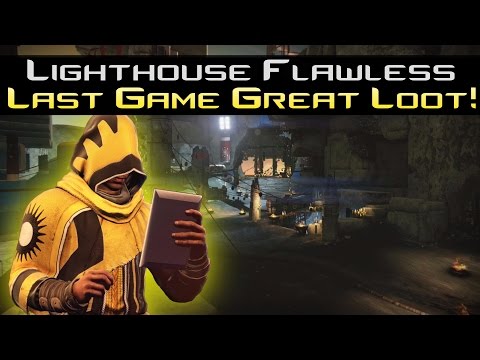 Destiny Flawless 9-0 End Game With Lighthouse Amazing Adept Loot At The End!