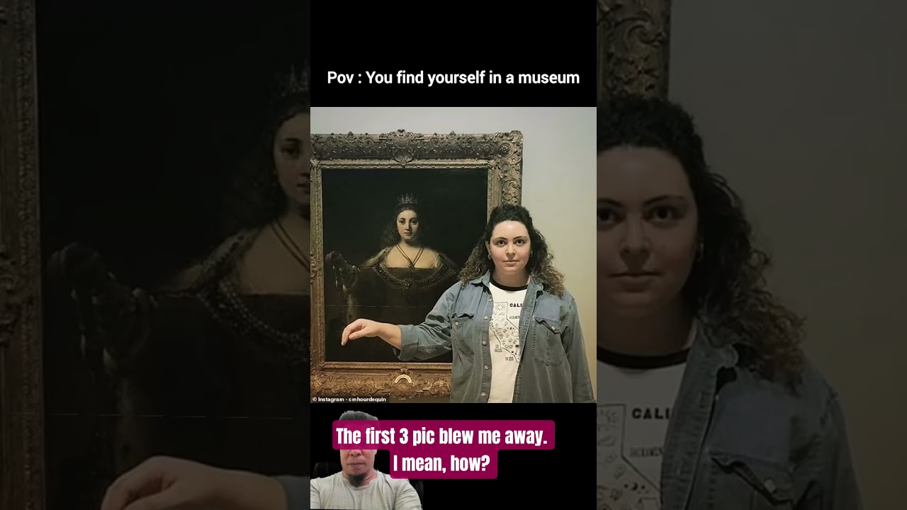 Find your doppelgänger in a Museum #shorts #painting