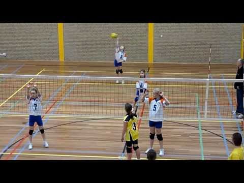 Halve finales NOJK Meisjes-CMV: Particolare/DS - Hovoc, slot 2e set
