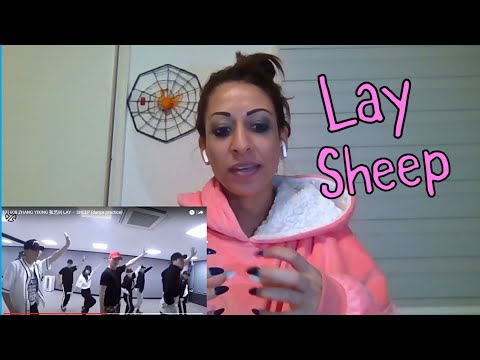 Dancer Reacts to LAY - SHEEP (DANCE PRACTICE) First Time Reaction!