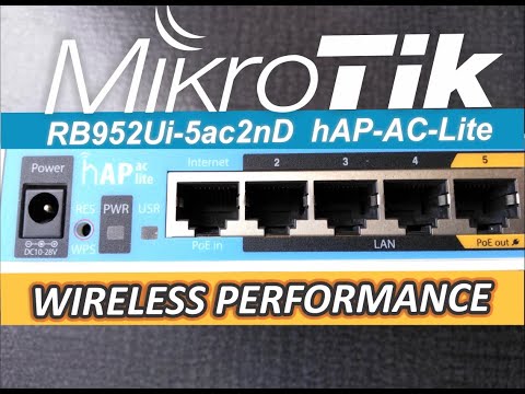 Беспроводной маршрутизатор Mikrotik hAP AC Lite (RB952UI-5AC2ND)