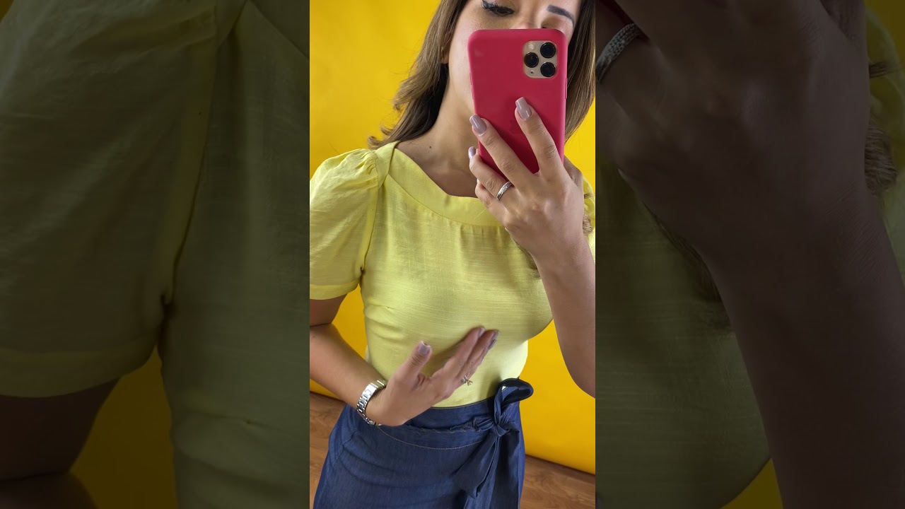 Watch Now Saia Jeans Longa Babados Moda Evangélica Saia Jeans Longa Babados Moda Evangélica