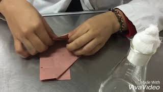 Preparación de materiales para esterilizar