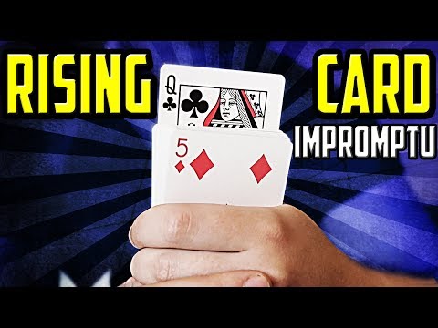 RISING CARD - Impromptu Karte aus Deck SCHWEBEN lassen | Zaubertricks mit Auflösung