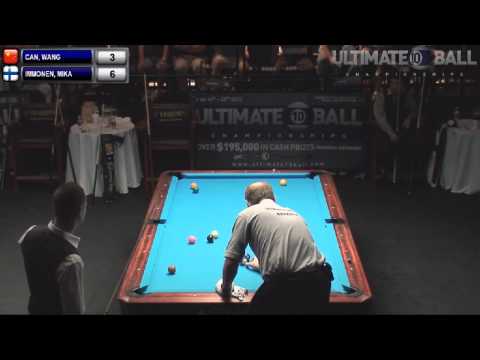 Mika Immonen v Wang Can Hotseat Ultimate 10 Ball Championships 2013