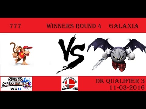 Galaxia (MetaKnight) Vs 777 (DiiddyKong) - winners 4