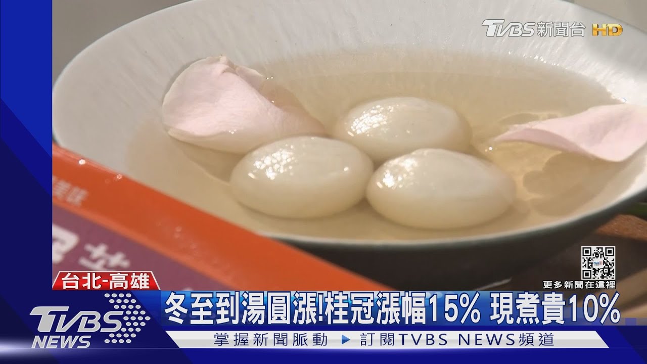 冬至到湯圓漲價了!桂冠漲幅15% 現煮貴10%