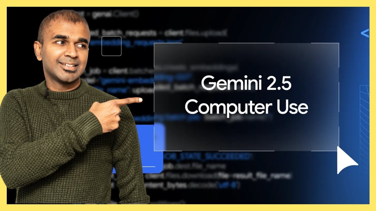 Gemini 2.5 Computer Use: BEATS Claude SONNET 4.5 & OpenAI!
