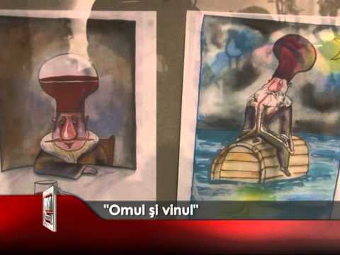 „Omul și vinul” – SALON DE CARICATURA