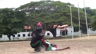 Part 4: SELF-DEFENSE! Afrikan Combat Capoeira Fight and Sparring