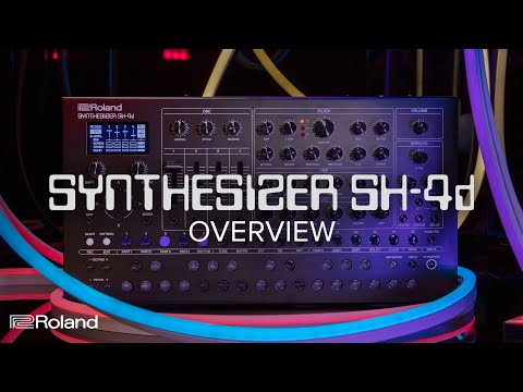 Roland SH-4d Desktop Synthesizer Overview