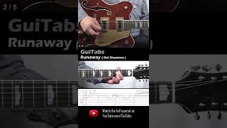 Download lagu How to play Runaway 🏍 (Short Version) - Del Shannon / Guitar Lesson / GuiTabs mp3