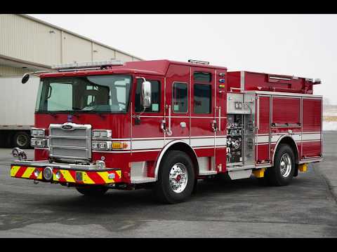 44780 Pierce Enforcer Pumper - Glick Demo Unit