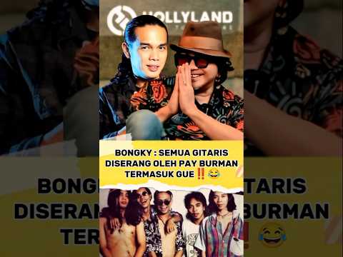 BONGKY : PAY BURMAN SERANG SEMUA GITARIS‼️#payburman #slank #slankers #shorts