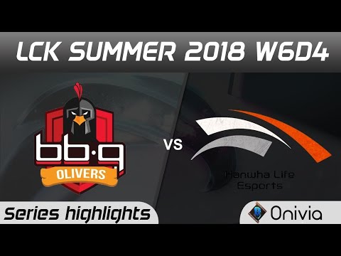 BBQ vs HLE Series Điểm nổi bật LCK Mùa hè 2018 W6D4 BBQ Olivers vs Hanwha Life Esports bởi Onivia