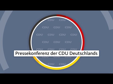 PK von Friedrich Merz, Markus Söder und Hendrik Wüst nach der Präsidiumssitzung von CDU und CSU.