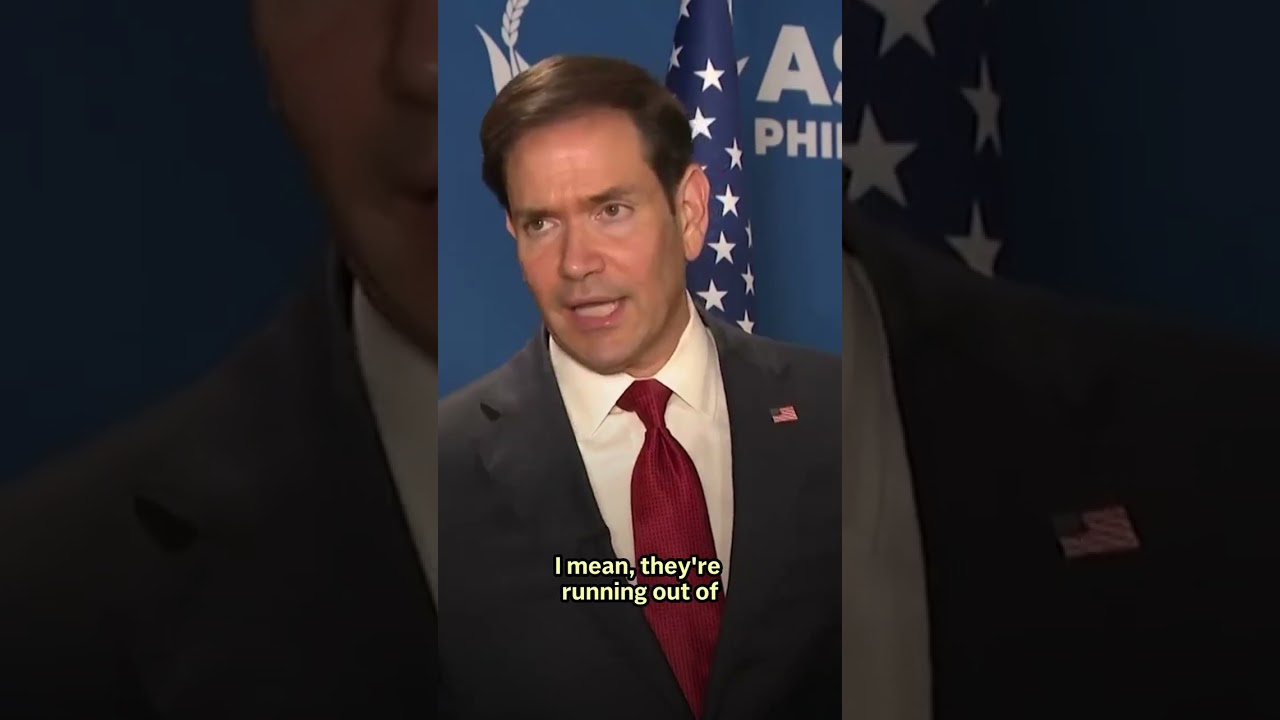 Video | Rubio speaks on Iran at the Association of Southeast Asian Nations meeting in Manila
