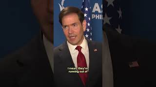 Rubio says Trump's Iran policy is 'head for an eye' at ASEAN meeting in Manila