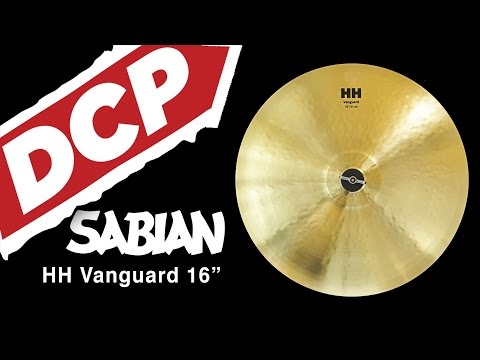 Sabian HH Vanguard Crash Cymbal 16" 849 grams