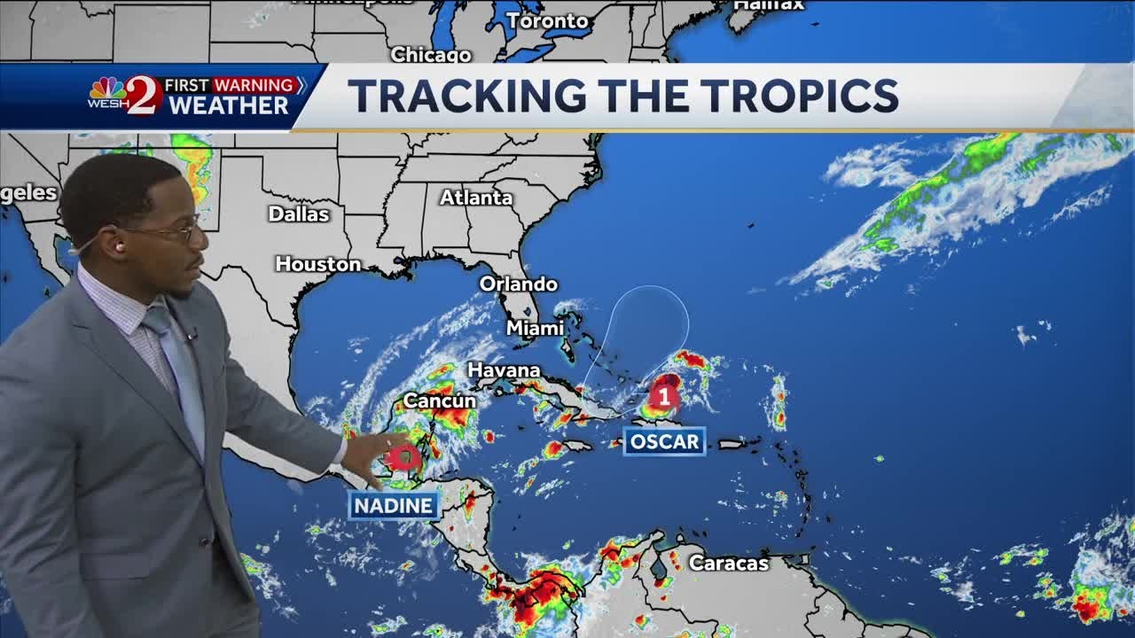 Hurricane Oscar gains strength near Turks and Caicos Islands