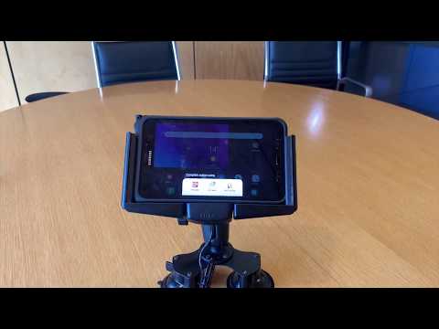 Samsung Galaxy Tab Active 2 Vehicle Mount NFC Function Demo by Strike