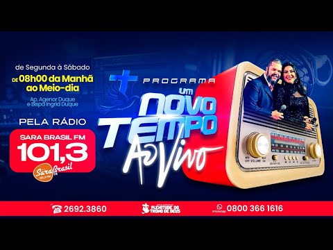 PROGRAMA UM NOVO TEMPO - 05/02/26 - APÓSTOLO AGENOR DUQUE E BISPA INGRID DUQUE - IAPTD AO VIVO