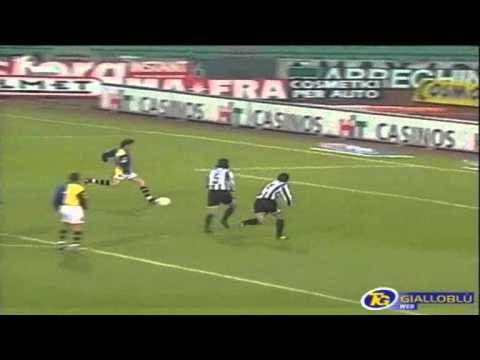 Serie A 2001-2002, day 14 Udinese - Verona 2-1 (Oddo, Muzzi, Pinzi)