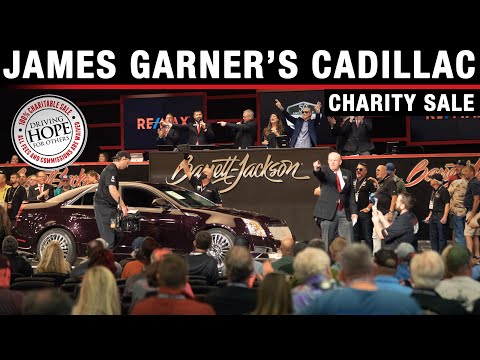 CHARITY SALE - James Garner's 2009 Cadillac CTS - BARRETT-JACKSON 2022 SCOTTSDALE AUCTION