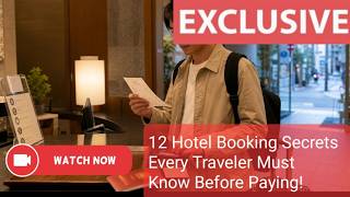 12 Hotel Booking Secrets Every Traveler Must Know Before Paying! 