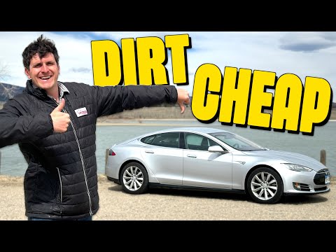 1 Month With a DIRT CHEAP Tesla Model S: Is It Trash or Terrific?