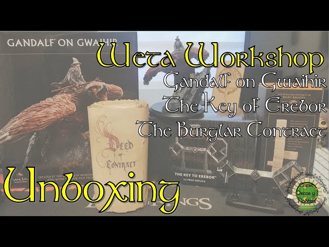 Vídeo relacionado con WETA Collectibles - Hobbit Réplica Contrato Saqueador Bilbo (Weta Workshop WETA872802617)