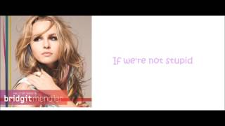 Bridgit Mendler - Hold On For Dear Love (lyrics)