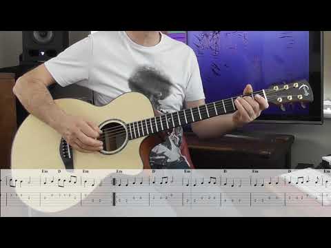 LCM Grade 1 acoustic guitar: The Raggle Taggle Gypsy with tab and rhythm guitar backing