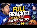 2026 March Madness Predictions: 100% Correct! My Full Bracket + Champion Pick 👀