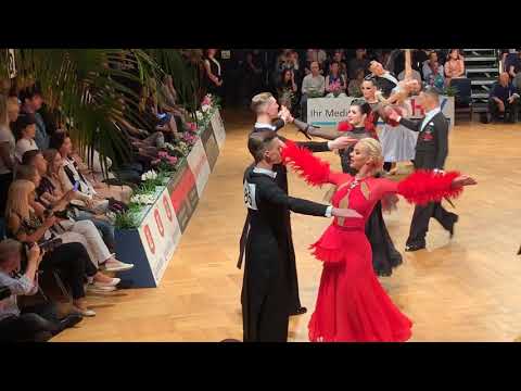 Dmitry Erofeev - Polina Erosh, slowfox. GOC 2019, WDSF Grand Slam Standard.