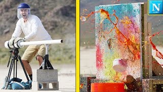 POTATO LAUNCHER PAINTING !!
