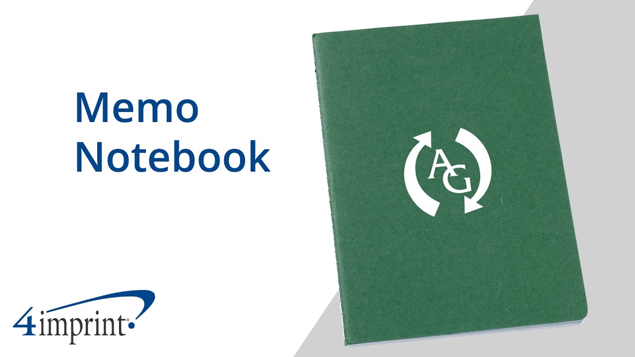 Memo Notebook from 4imprint
