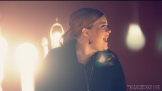 Adele - Set Fire To The Rain Music Video - With Adele Impersonator