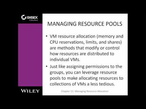 Vmware vSphere 6 - Chapter 11 - Managing Resource Allocation