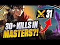 Emerald to Challenger in 30 Days: I got 31 kills in Master!?!?