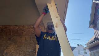 Simple and Effective: How to Brace a Porch Roof to Replace the Concrete Porch
