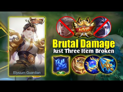 Just Three Items!!  Luo Yi's Damage is Unstoppable | Luo Yi Best Build Top 1 Global 2022 - MLBB