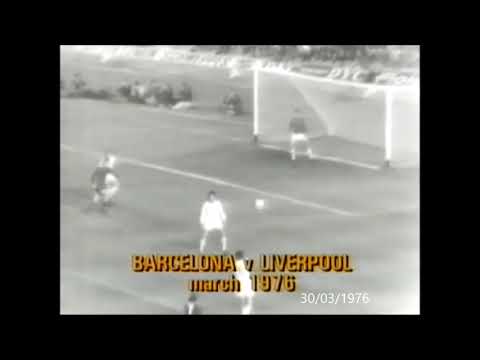 Barcelona v Liverpool UEFA Cup Semi Final 1st Leg 30-03-1976