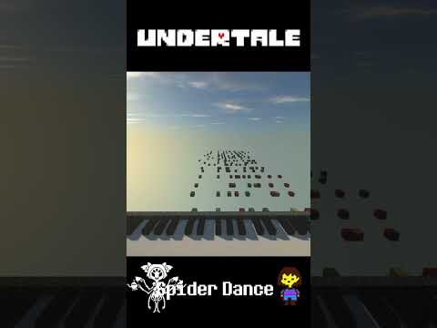 Insane UNDERTALE Spider Dance in Minecraft! #shorts #muffet