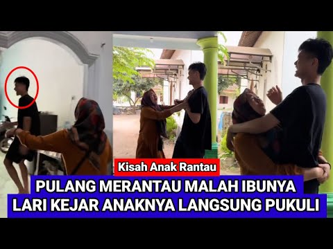 A touching moment when a 6-year-old child from away from home returns home secretly. His mother c...