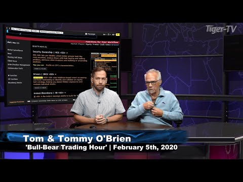 February 5th, Bull-Bear Trading Hour on TFNN - 2020