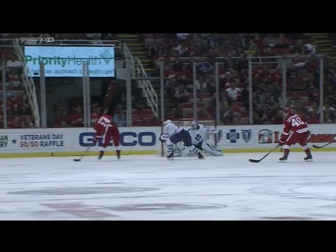 Abdelkader/Miller/Zetterberg/Richards Goals vs Tor - 10/2/15 (Preseason)