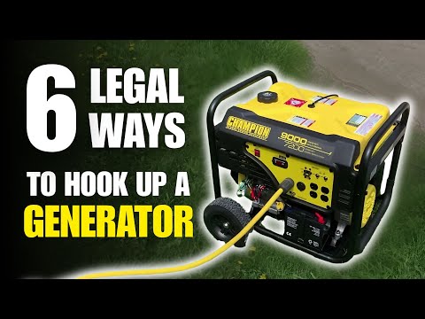 6 Best Legal Ways to Connect a Generator to Your Home (Plus 2 That Could Kill You)