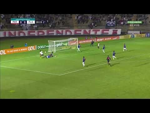 Gol de Lucas Paquetá - Paraná 0 x 4 Flamengo HD - Brasileirão 2018 Rodada 30