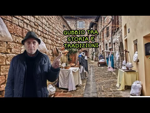GUBBIO TRA STORIA MEDIEVALI  E TRADIZIONI NATALIZIE      #gubbio #città_storiche  #città_medioevali